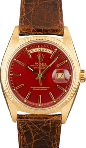 Rolex Day-Date 1803 Oxblood Dial