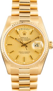 Rolex Day-Date 18038 President 18K