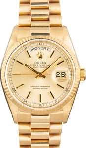 Rolex Day-Date Ref 18038 18k Yellow Gold