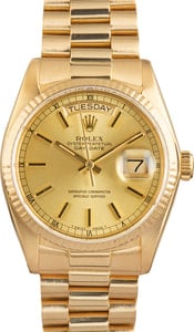 Rolex Day-Date Ref 18038 18k Yellow Gold