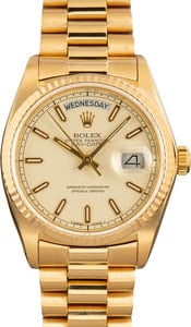 Rolex Day-Date President 18038 Jubilee Dial