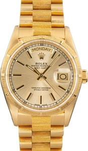 Rolex President Day Date 18078 Bark Finish