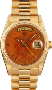 Rolex Day-Date 18238 Wood Dial