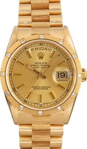 Rolex Presidential 18248 Bark Finish