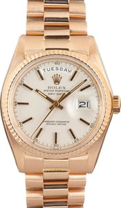 Rolex Day-Date 1803 18k Everose Gold