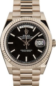 Rolex Day-Date 40 Ref 228239 White Gold