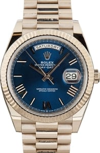 Rolex Day-Date 40 President 228239 Blue Dial