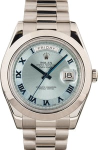 Rolex Platinum Day-Date II President 218206