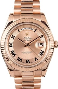 Rolex Day-Date II Ref 218235 Everose Gold