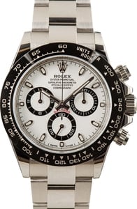 Rolex Ceramic Daytona 116500 White Dial