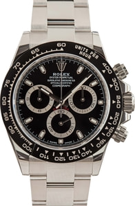 Pre-Owned Rolex Daytona 116500 Black Dial