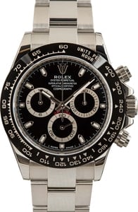 Pre-Owned Rolex Daytona 116500 Black Dial