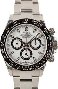 Rolex Ceramic Daytona 116500 White Dial