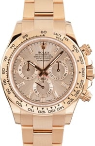 Rolex Daytona 116505 Diamond Dial Everose Gold Oyster