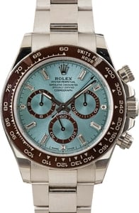 Rolex Daytona 116506 Ice Blue Baguette Diamond Dial