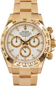 Rolex Daytona 116508 White Dial