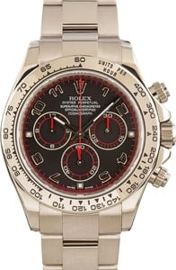 Rolex Daytona Ref 116509 18k White Gold