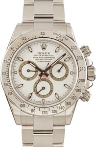 Pre-Owned Rolex Daytona 116520 White Dial