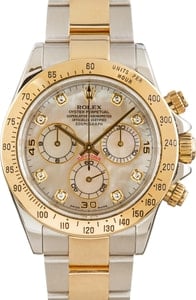 Rolex Daytona 116523 Diamond Mother of Pearl