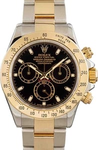 Pre-Owned Rolex Daytona 116523 Black Dial