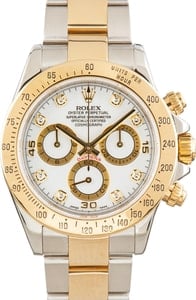 Rolex Daytona 116523 White Diamond Dial