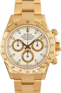 Pre-Owned Rolex Daytona 116528 18k Yellow Gold