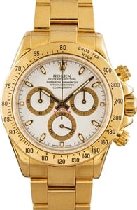 Rolex Daytona 116528 Yellow Gold