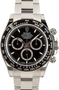 Rolex Cosmograph Daytona Ref 126500 Black Dial