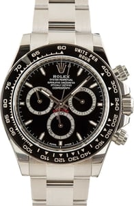 Rolex Cosmograph Daytona 126500 Black Dial