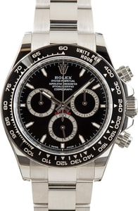 Rolex Cosmograph Daytona 126500 Black Dial