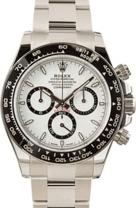 Rolex Cosmograph Daytona Ref 126500 White Dial