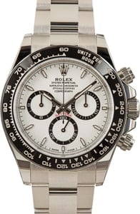 Rolex Cosmograph Daytona Ref 126500 White Dial