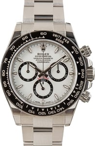 Rolex Cosmograph Daytona 126500 White Dial