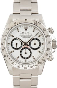 Rolex Daytona 16520 White Dial Zenith Movement