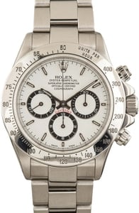 Rolex Daytona 16520 White Dial Zenith Movement