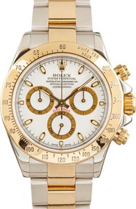 Rolex Daytona 16523 White Zenith Cosmograph