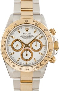 Rolex Daytona 16523 White Zenith Cosmograph