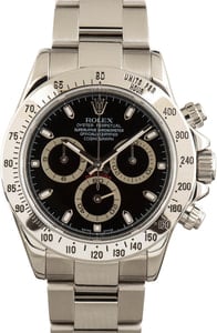 Rolex Daytona 116520 Black Dial