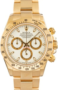 Rolex Daytona 116528 Yellow Gold