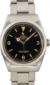 Vintage Rolex Explorer 1016 Black