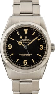 Vintage Rolex Explorer 1016 Steel Oyster