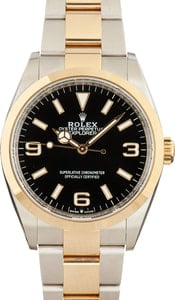 Rolex Explorer 124273 Black Arabic Dial