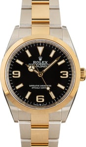 Rolex Explorer 124273 Black Arabic Dial