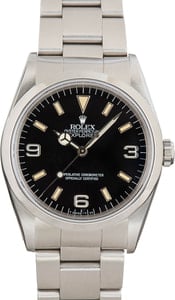 Used Rolex Explorer 14270 Stainless Steel