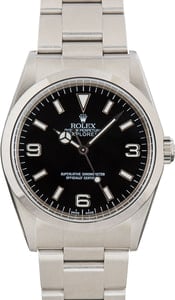 Rolex Explorer 14270 Black Dial