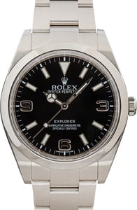 Rolex Explorer 214270 Black MK I Dial