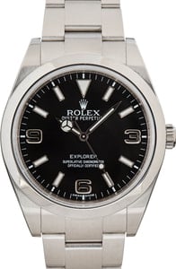 Rolex Black Explorer 214270 39MM