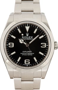 Rolex Black Explorer 214270 39MM