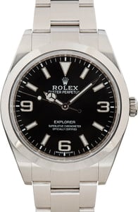 Rolex Explorer 214270 Stainless Steel Oyster