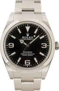 Rolex Explorer 214270 Stainless Steel Oyster Band